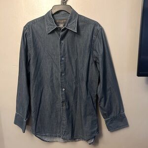 Banana Republic Denim Blue Button Down Shirt